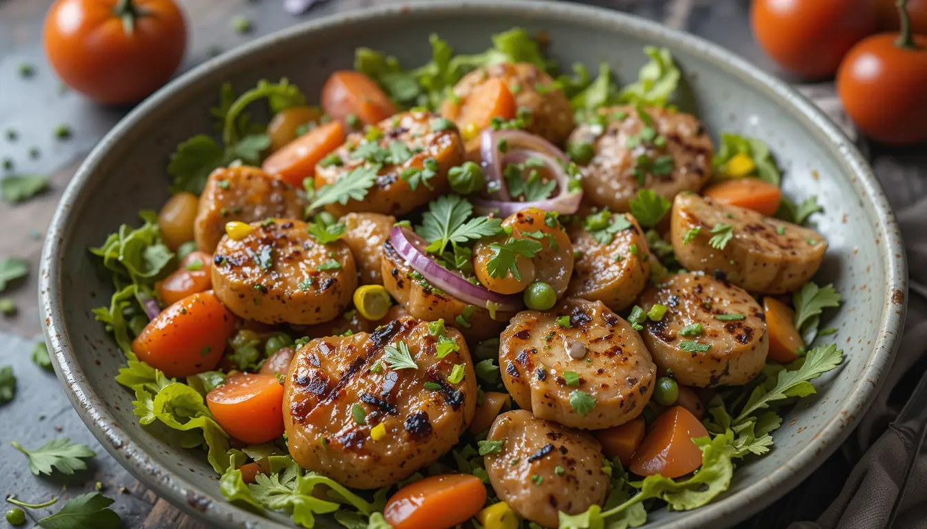 Ausgefallene Salate zum Grillen – Eine bunte Auswahl an kreativen Salaten, die perfekt zum Grillen passen.