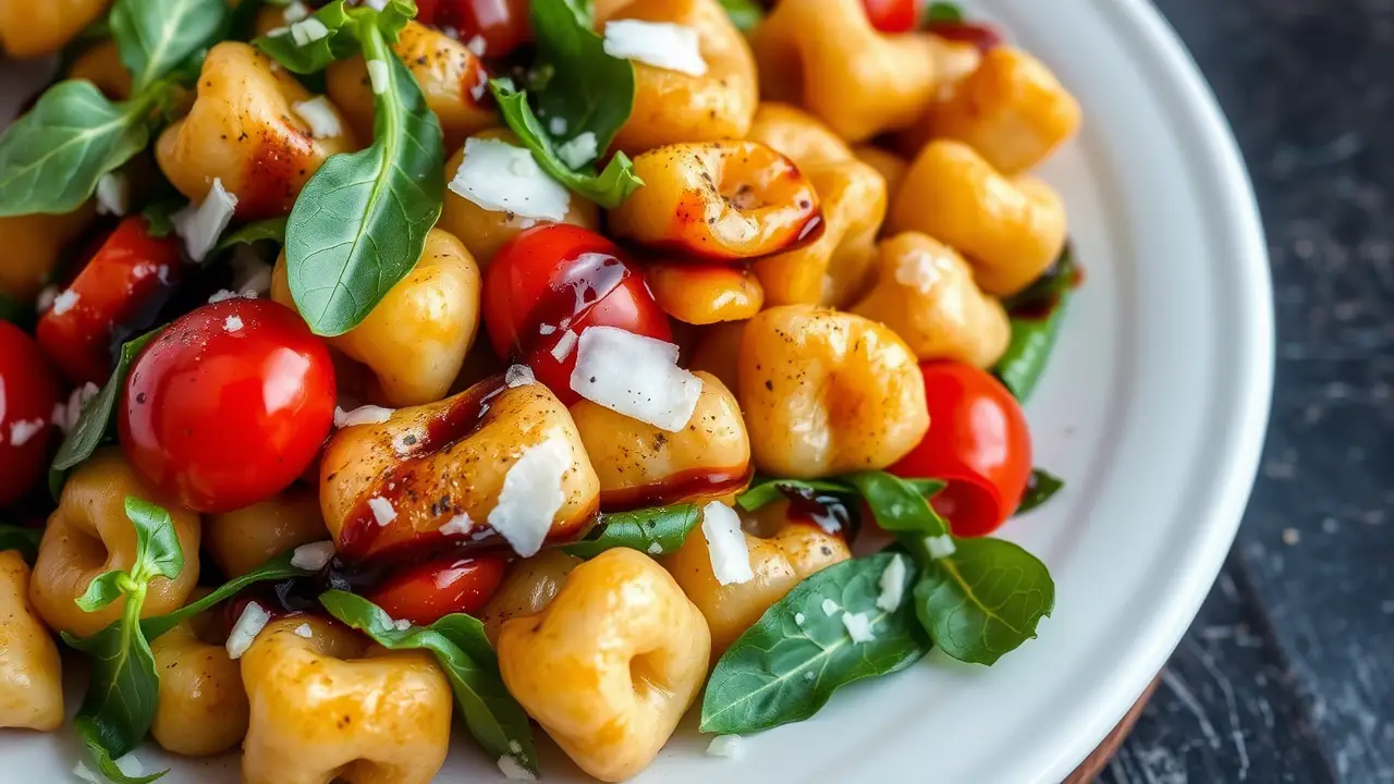Knuspriger Gnocchi-Salat mit Joghurt-Dressing: Das Perfekte Rezept für Genuss & Frische