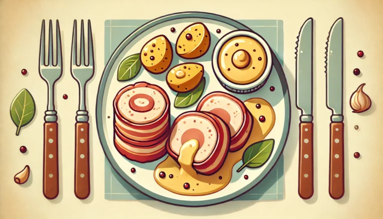 Schweinefilet im Speckmantel. Schnelles Pfannengericht in 15 Minuten!