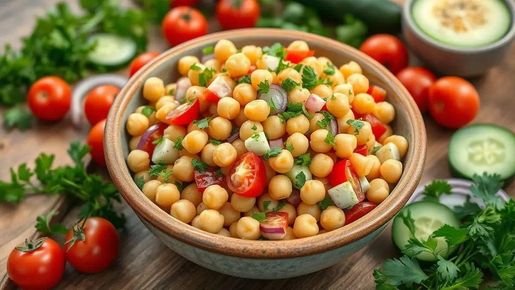 Kichererbsensalat Rezept
